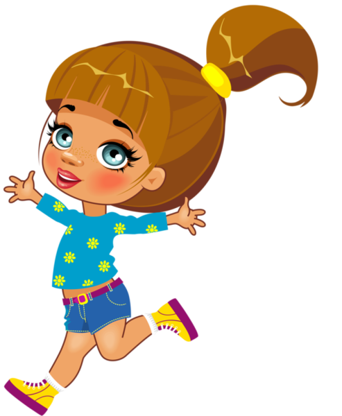 Девочка картинка на прозрачном фоне