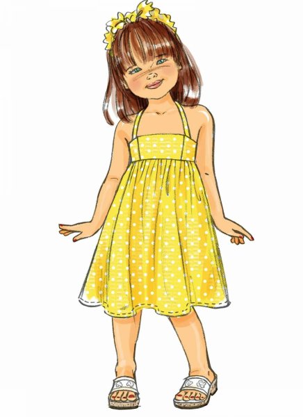 Эскиз детского платья
