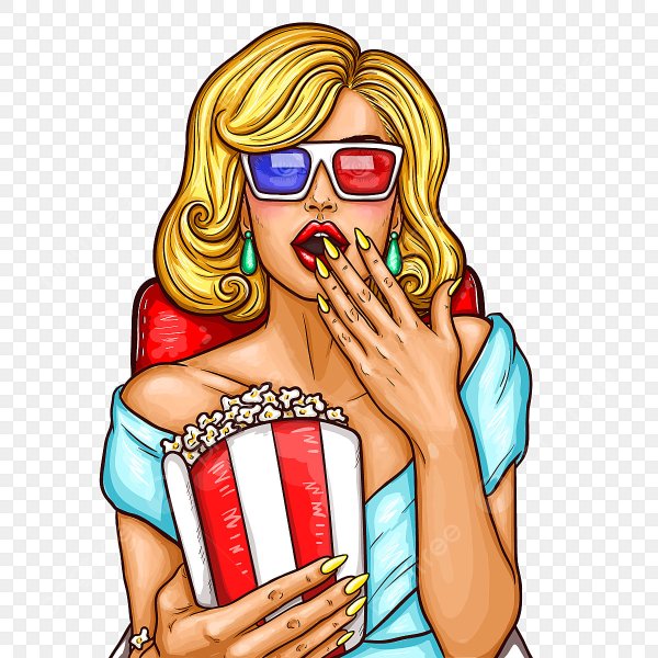 Девушки в стиле поп-арт