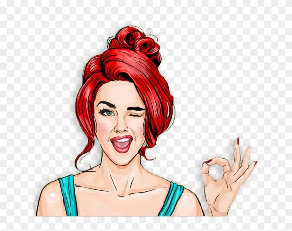 Девушки в стиле поп-арт