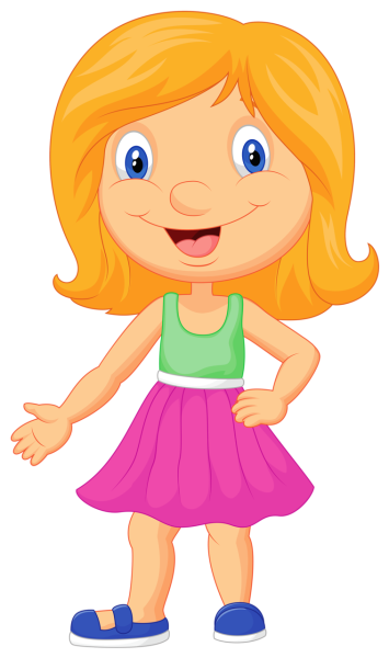 Мультяшная девочка