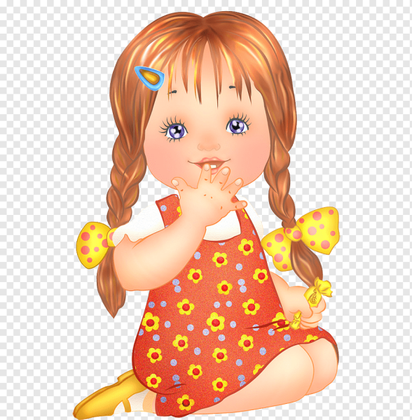 Мультяшная девочка