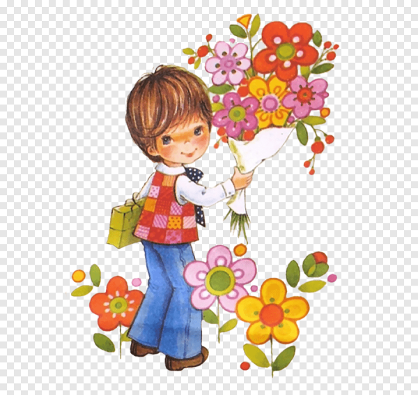 Цветок рисунок для детей