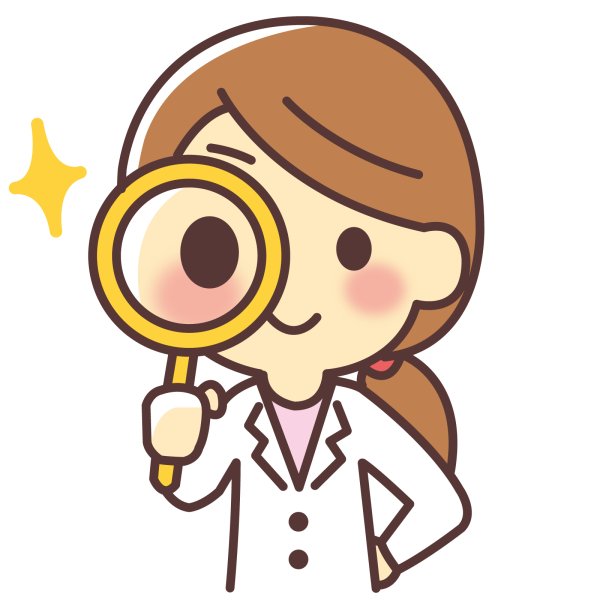 Ученый с лупой