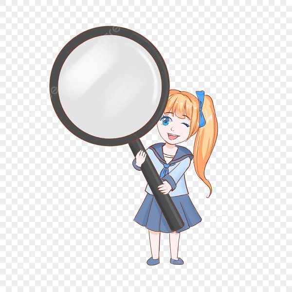 Мальчик и девочка с лупой