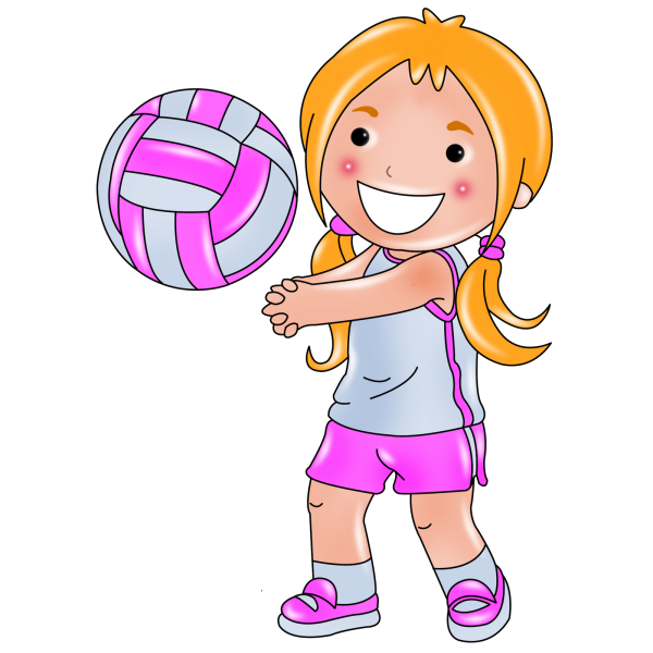 Девочка с мячом