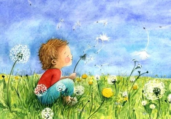 Мальчик одуванчик