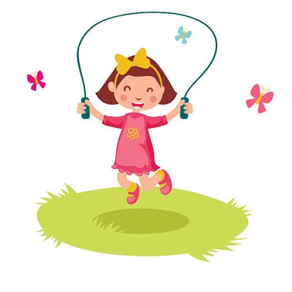 Девочка прыгаенаскакалке