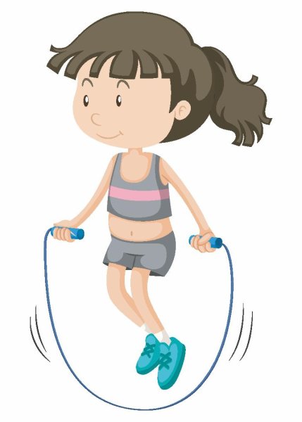 Девочка со скакалкой