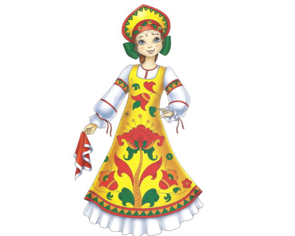 Русская красавица для детей