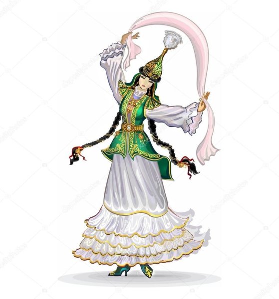 Саукеле невеста вектор