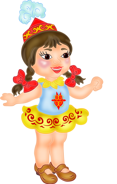 Мультяшная девочка