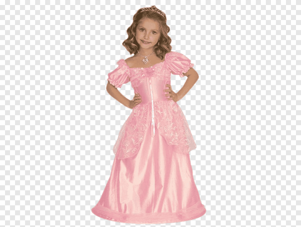 Платье принцессы на прозрачном фоне