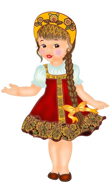 Русский костюм для детей