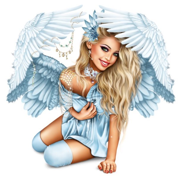 Ангел мультяшный