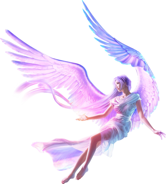Ангел с крыльями