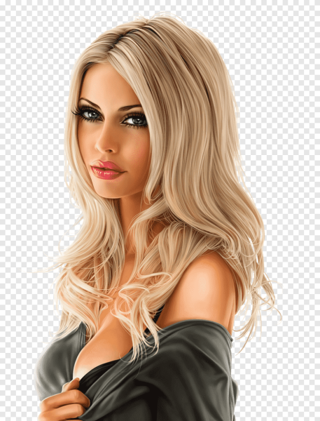 Блондинка арт