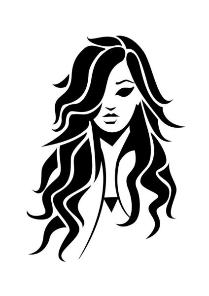 Стилизованные волосы