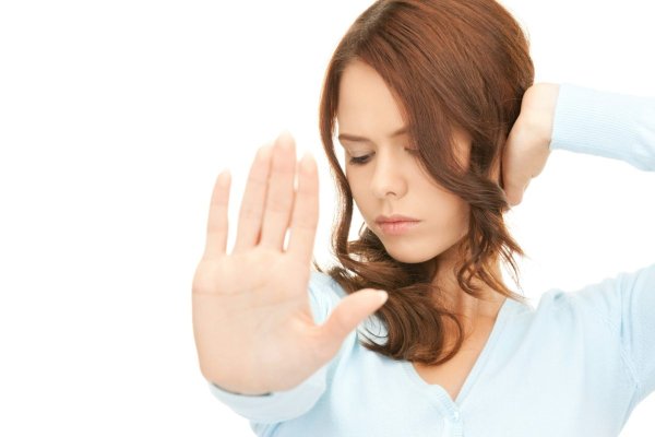 Ладонь девушки