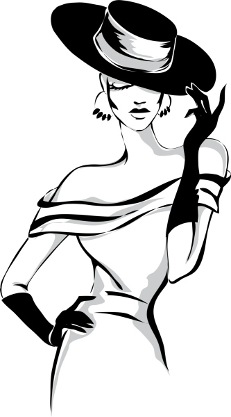 Девушка в шляпе