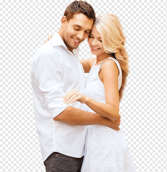 Пара на белом фоне