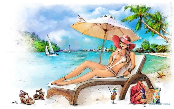 Пляжные зарисовки