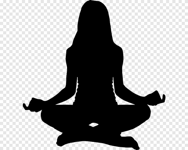 Медитация силуэт