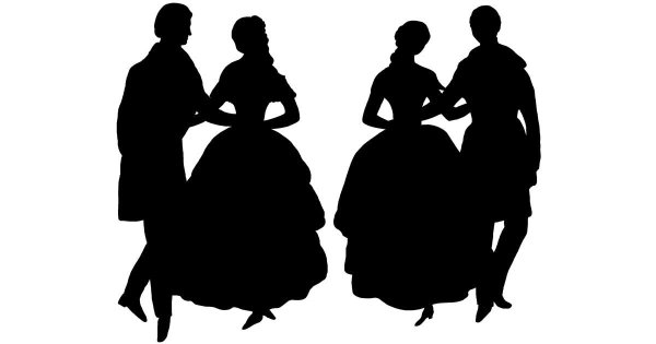 Силует бальных танцев 19 век