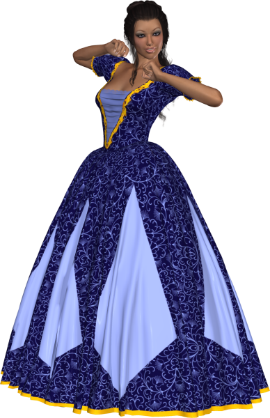 Королевское платье для фотомонтажа