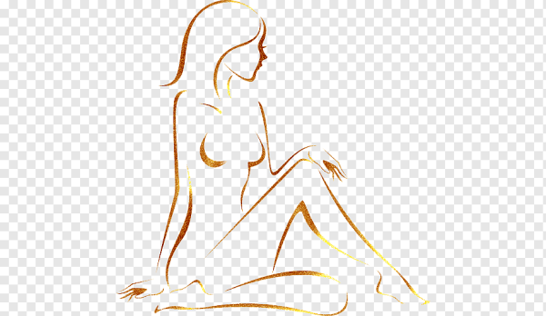 Тело на прозрачном фоне