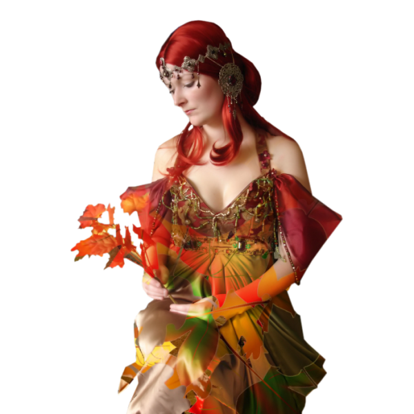 Девушка осень