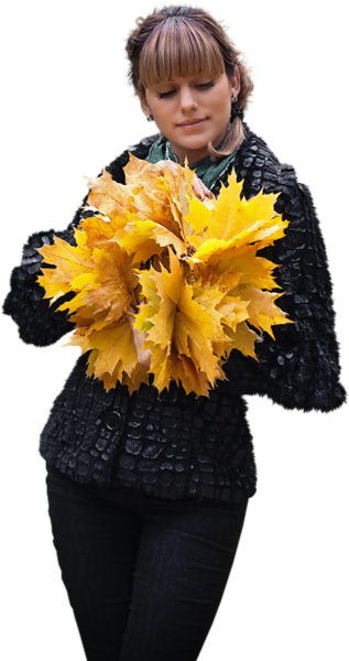 Букет осенняя одежда