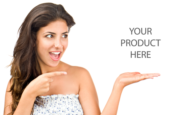 Девушка в восторге