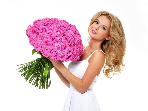 Букет цветов для девушки