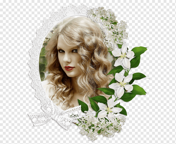 Женский портрет на прозрачном фоне