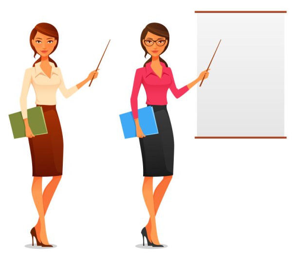 Два учителя рисунок