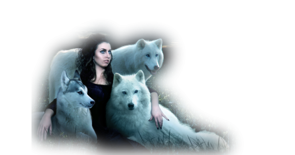 Волчица и женщина