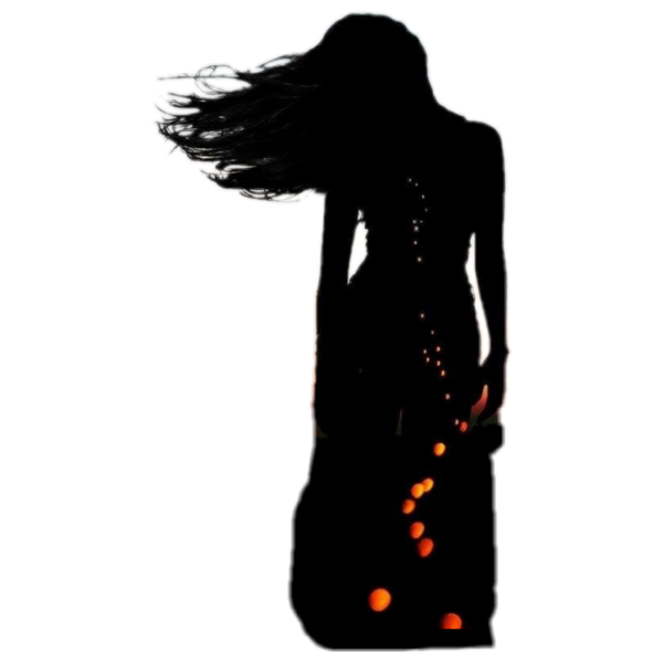 Девушка со спины