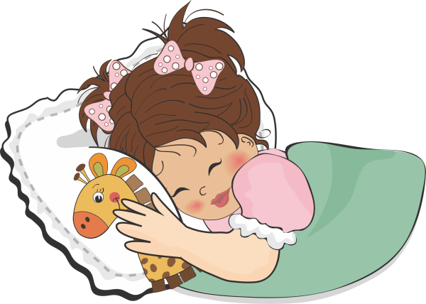 Мультяшка спит