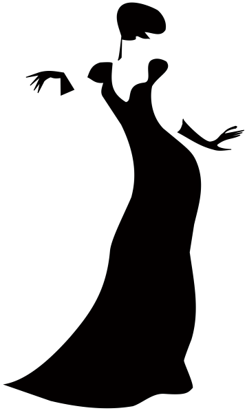 Силуэт девушки