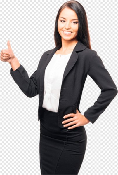 Девушка в бизнес костюме