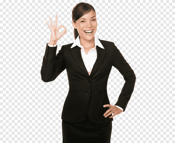 Женщина в костюме