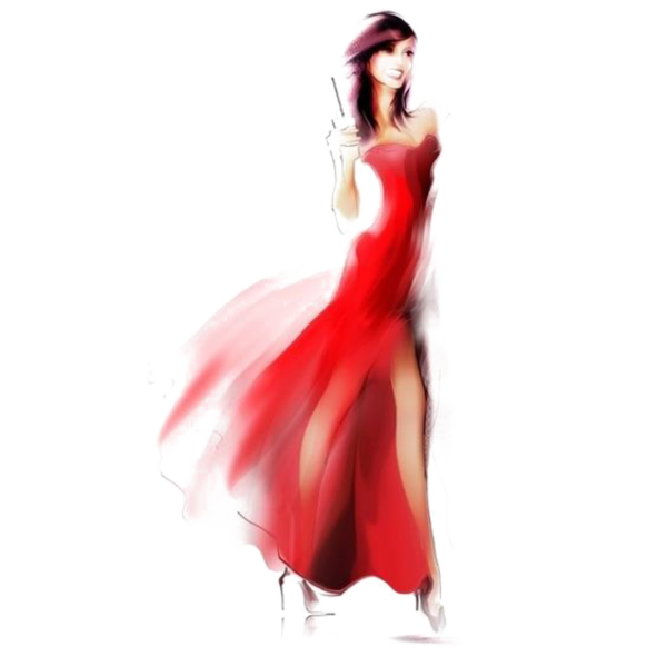 Женщина в Красном