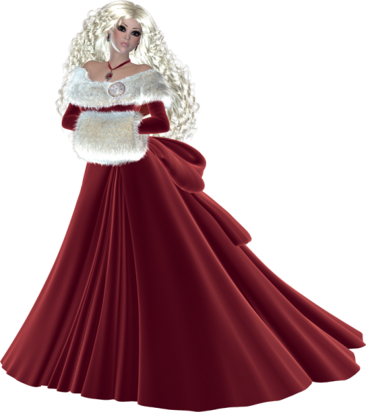 Девушки 3д в бальных платьях