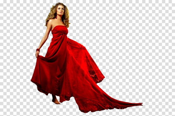 Женщина в Красном платье