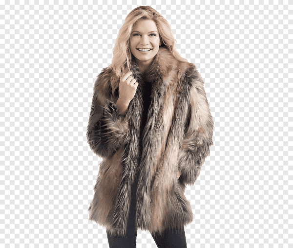 Шуба на прозрачном фоне