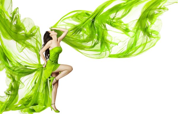 Танец в зелёном