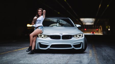 BMW f10 girl