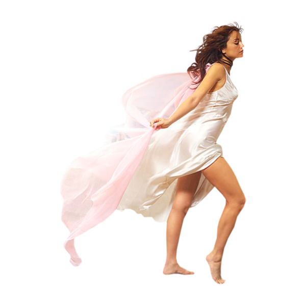 Танцующая девушка