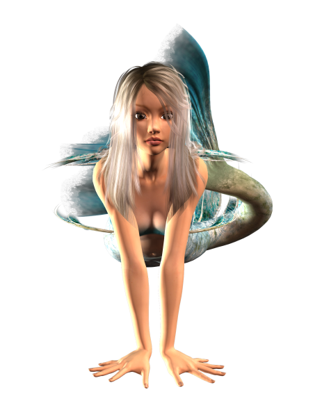 Русалка 3д